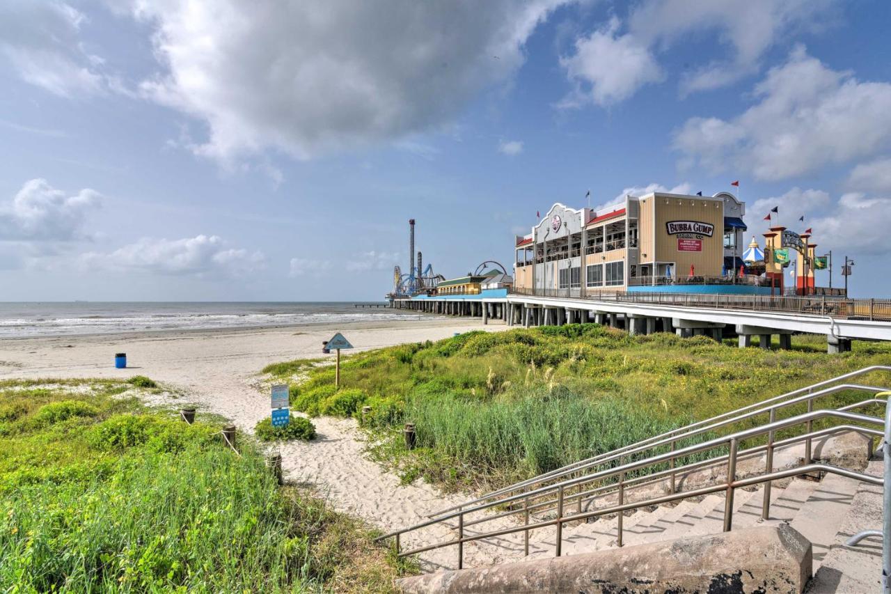 Bright Galveston Bungalow Half Mi To Pleasure Pier Dış mekan fotoğraf